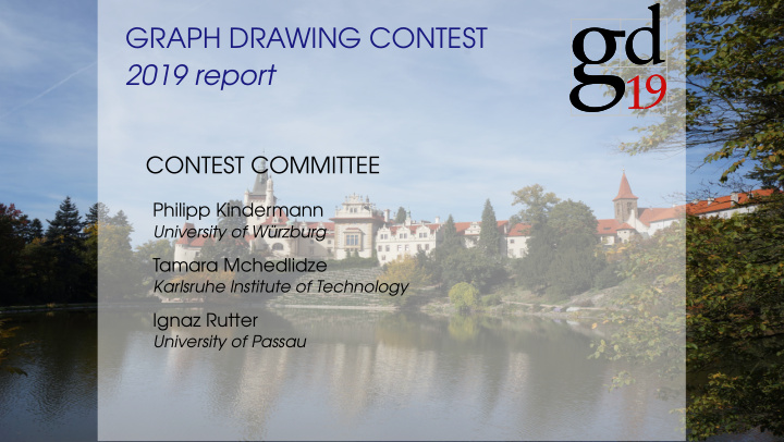 graph drawing contest 2019 report