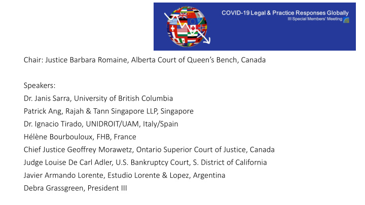 chair justice barbara romaine alberta court of queen s