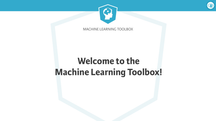 welcome to the machine learning toolbox