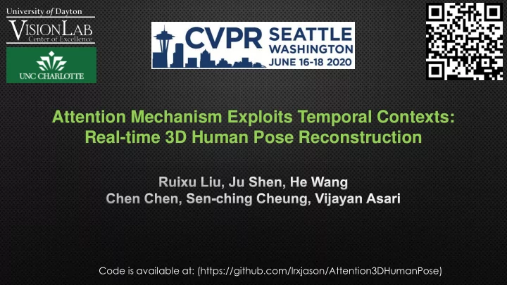 attention mechanism exploits temporal contexts real time