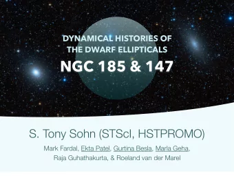 NGC 185 &amp; 147  S. Tony Sohn (STScI, HSTPROMO) Mark Fardal, Ekta Patel, Gurtina Besla, Marla