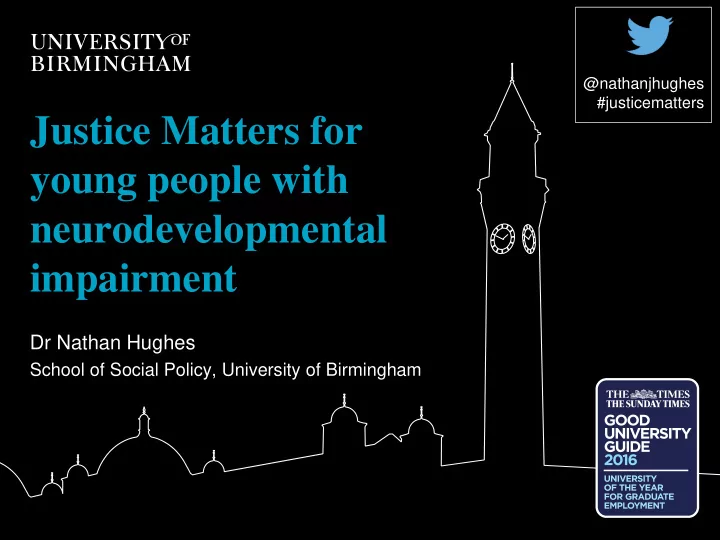 justice matters for
