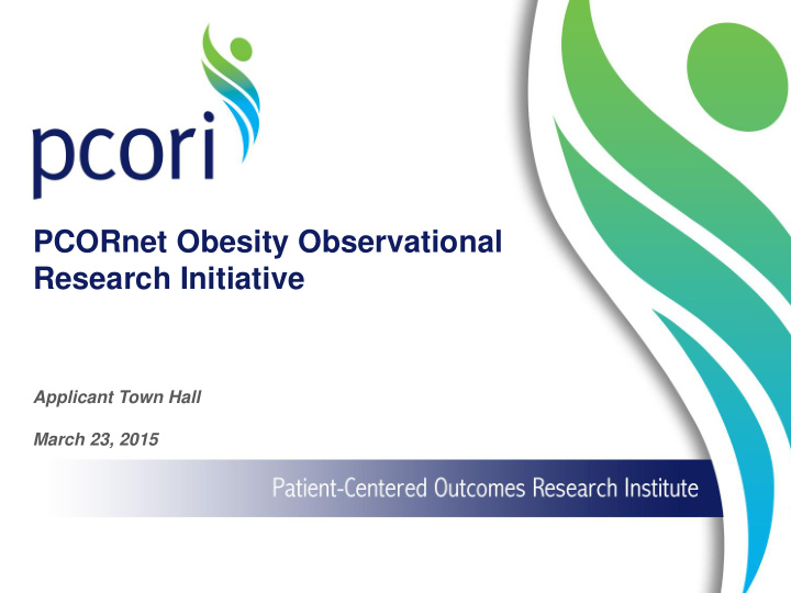 pcornet obesity observational research initiative