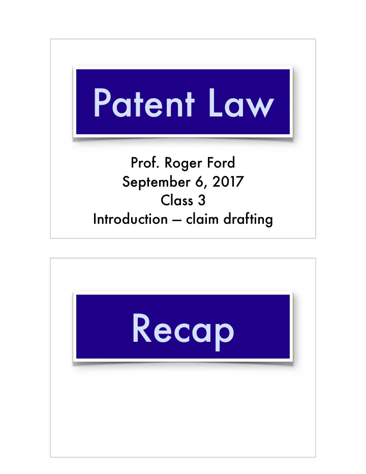 patent law