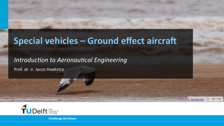 special vehicles ground effect aircra5