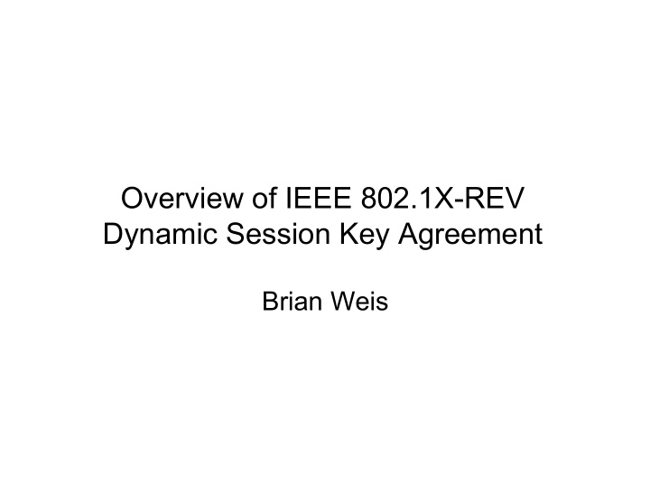 dynamic session key agreement