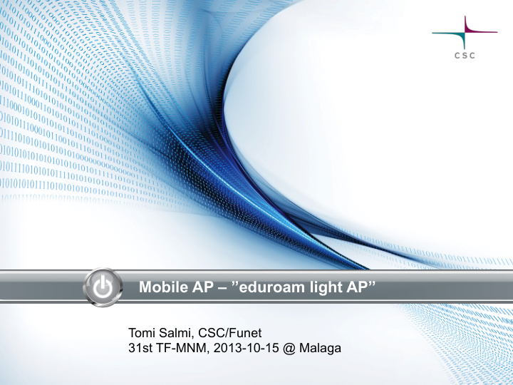 mobile ap eduroam light ap