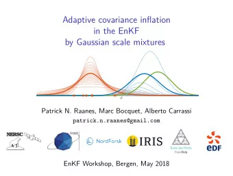 Adaptive covariance inflation  in the EnKF  by Gaussian scale mixtures  pdf  x  Patrick N. Raanes,