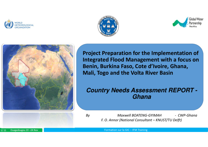 project preparation for the implementation of integrated