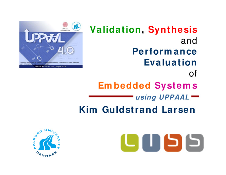 validation synthesis validation synthesis and perform