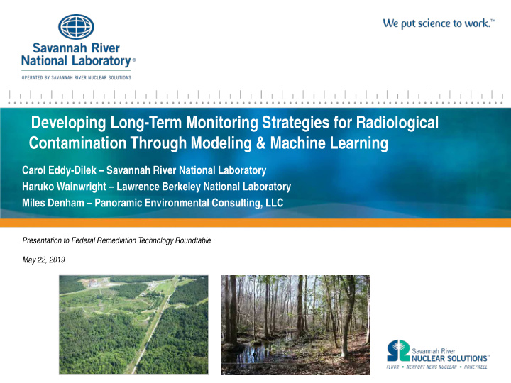 developing long term monitoring strategies for