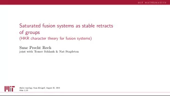 Saturated fusion systems as stable retracts  of groups  (HKR character theory for fusion systems)