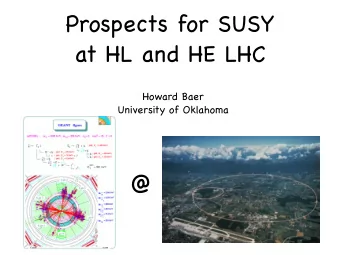 @ Supersymmetry stabilizes the EW sector of the SM and is actually supported by data via virtual