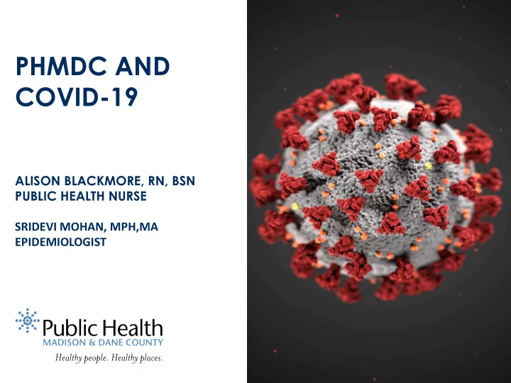 phmdc and covid 19