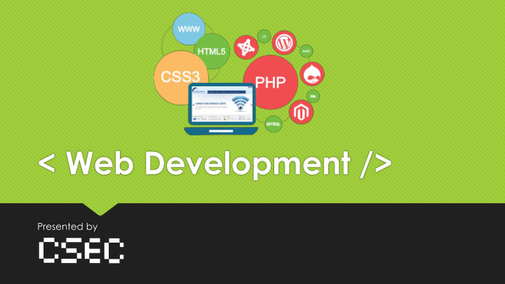 web development