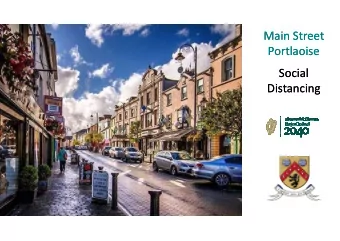Main Street  Main Street  Portlaoise  Portlaoise  Social  Social  Distancing  Distancing  Lower