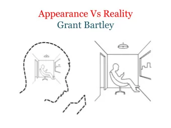 Grant Bartley  Imagine you couldnt see, hear, or feel anything   would you know the world