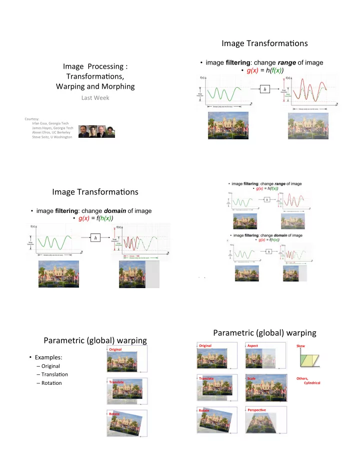 image transforma1ons