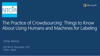 L. von Ahn and L. Dabbish . Designing games with a purpose. CACM, 2008 E. Law and L. von Ahn.