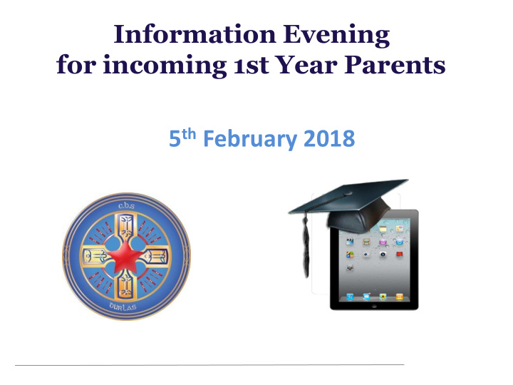 information evening