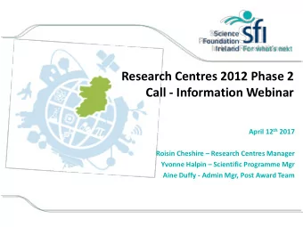 Click to edit Master title style April 12 th 2017  Click to edit Master subtitle style Roisin