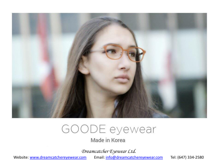 dreamcatcher eyewear ltd website dreamcatchereyewear com