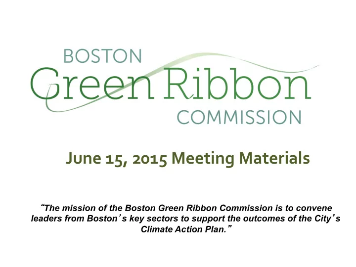 june 15 2015 meeting materials