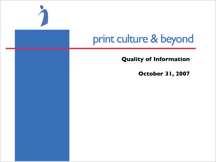 print culture beyond