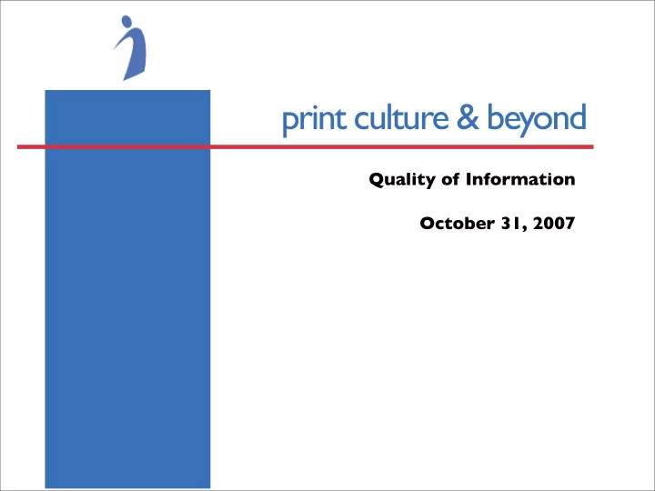 print culture beyond