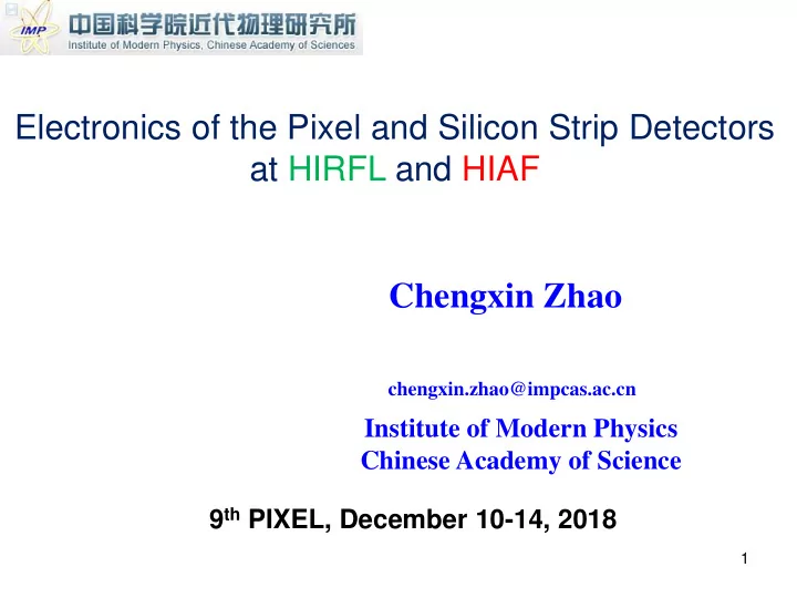 chengxin zhao