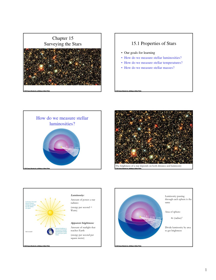 chapter 15 15 1 properties of stars surveying the stars