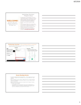 WELCOME!  screen sharing functions are available to  presenters, but disabled for participants.