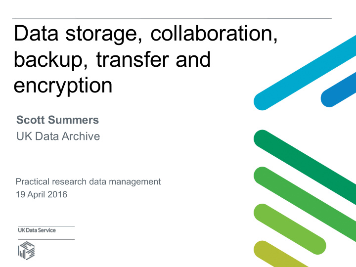 data storage collaboration backup transfer and encryption