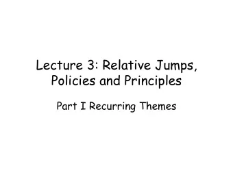 Policies and Principles  Part I Recurring Themes  Annoucements  Homework 1 due now!  '*'