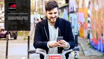 THE RCS BUSINESS OPPORTUNITY  CATHERINE MAGUIRE, OPERATOR  ENGAGEMENT MANAGER - GSMA  GSMA