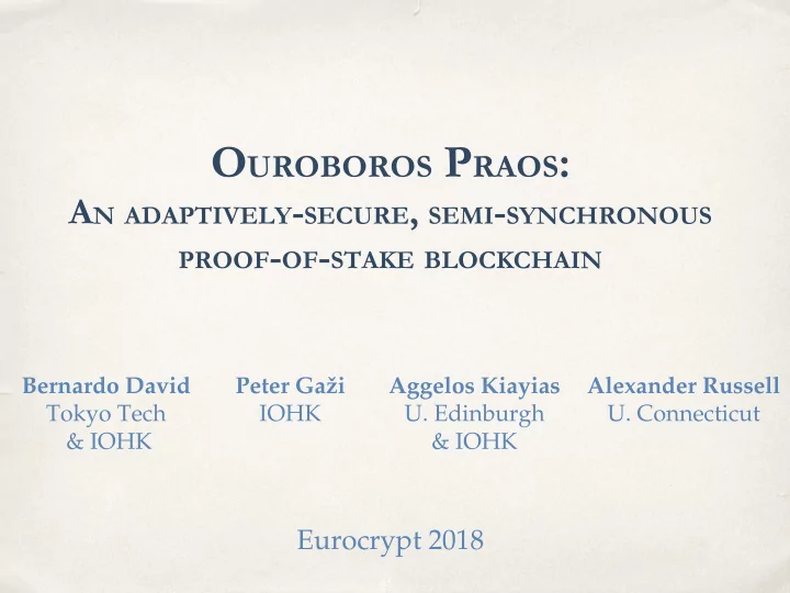 o uroboros p raos