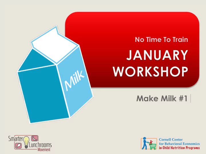 make milk 1 question a question b