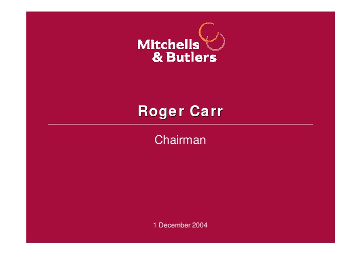 roger carr roger carr