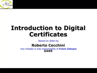 Based on slides by Any mistake is sole responsibility of Fulvio Galeazzi  VO affiliation  After