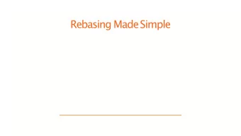 Rebasing MadeSimple  TwoBranches  spaghetti  master    Merge  spaghetti  master    Rebase