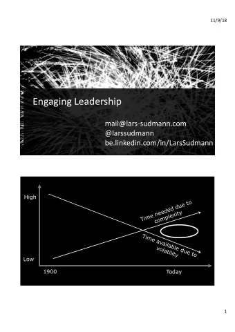 Audiences  mail@lars-sudmann.com  @larssudmann  be.linkedin.com/in/LarsSudmann  High  Low  1900
