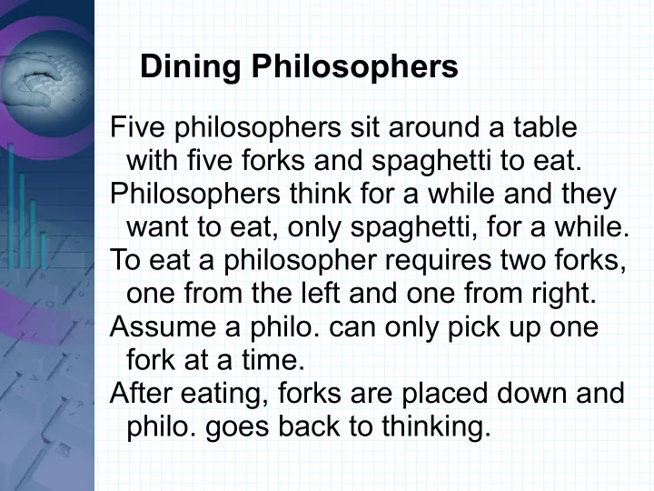 dining philosophers