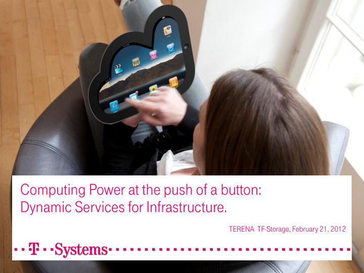 computing power at the push of a button dynamic services