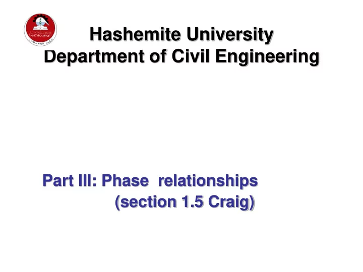 part i soil mechanics