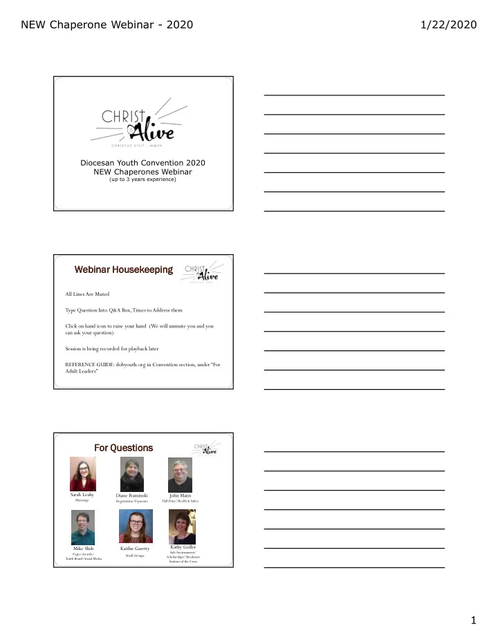 new chaperone webinar 2020 1 22 2020