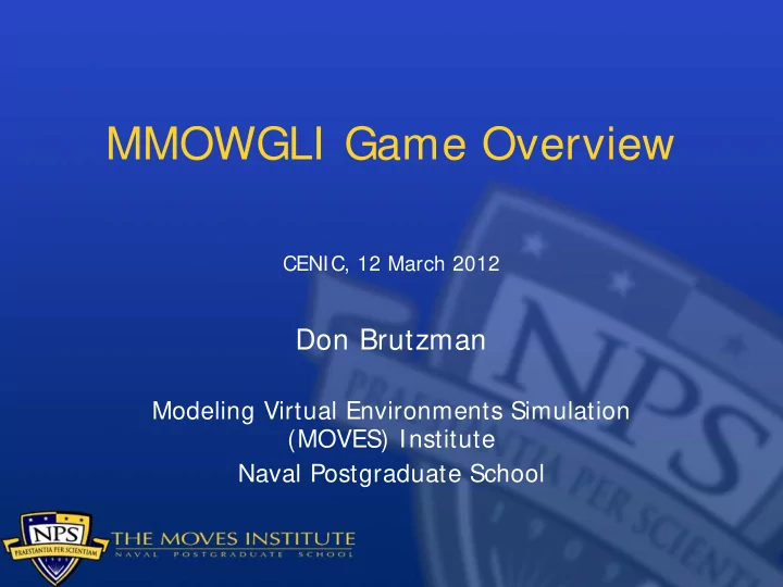 mmowgli game overview