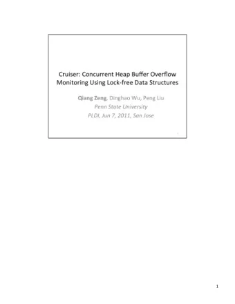 1    Despite  extensive  research  over  the  past  few  decades,