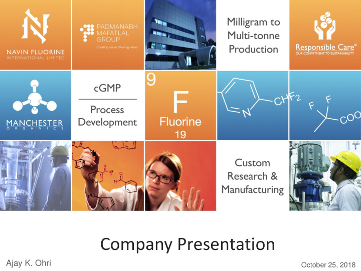 company presentation