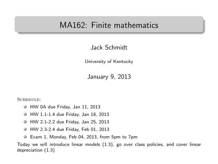 ma162 finite mathematics