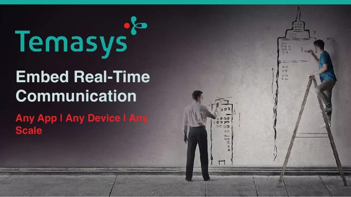 embed real time communication